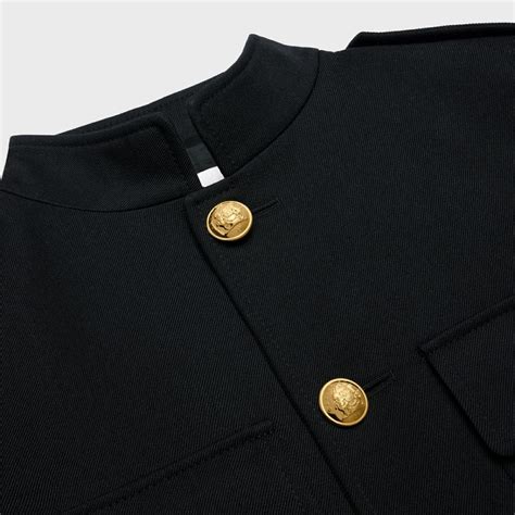 Women's Saharienne military in wool jacket 